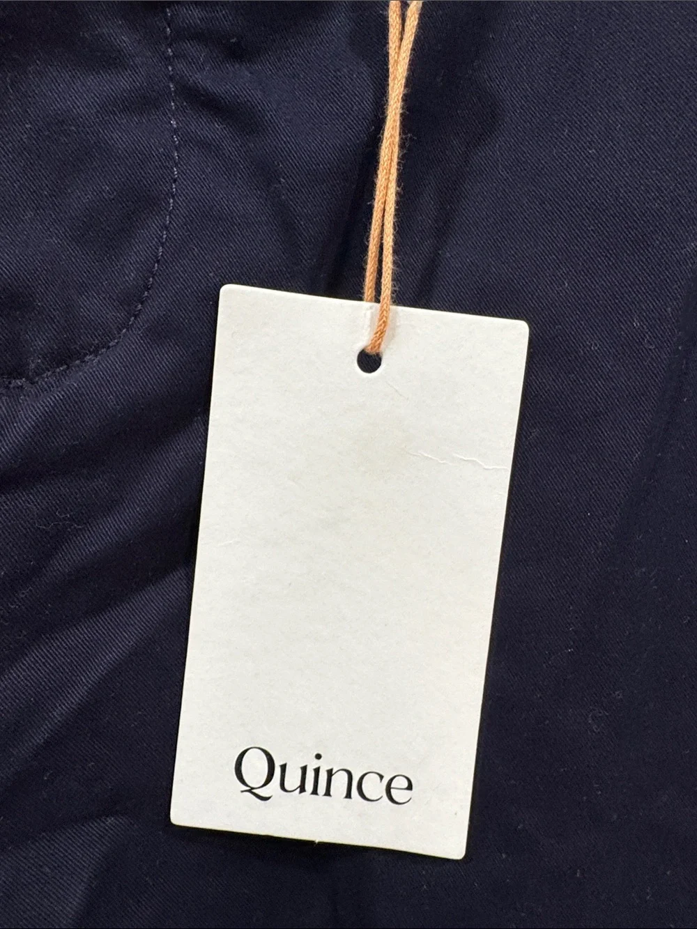 Quince Navy Pants